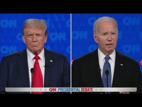 New polling after presidential debate