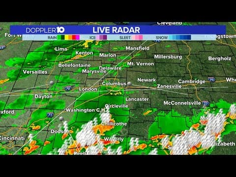 LIVE RADAR: Tracking storms moving through central & southern Ohio