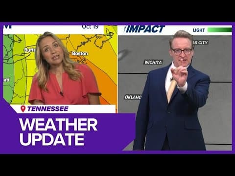 Tennessee weather update today