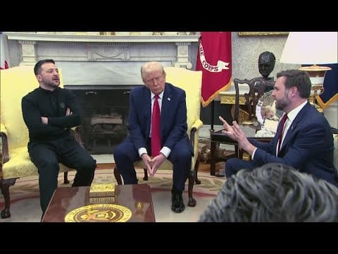 Trump cuts short talks with Ukraine’s Zelenskyy after Oval Office blowup