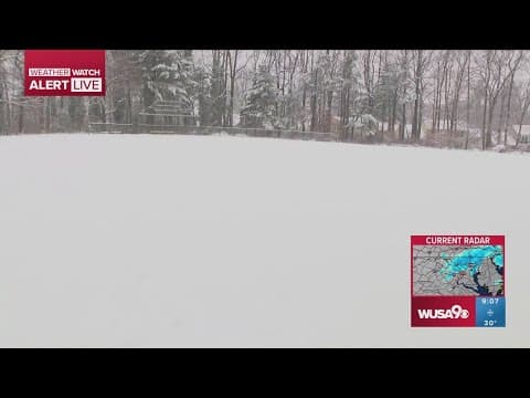 Tracking snowfall in Bethesda