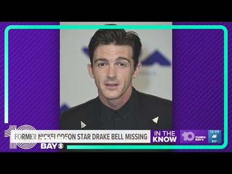 Former Nickelodeon star Drake Bell missing in Florida