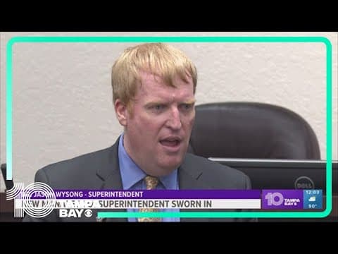 New Manatee County Schools superintendent sworn in