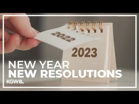 Tips for making and sticking to New Year’s resolutions