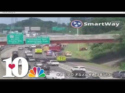 KPD: Driver expected to be okay after single-car crash on I-40 East