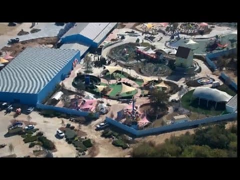 CHOPPER VIDEO: Peppa Pig theme park opening in North Texas