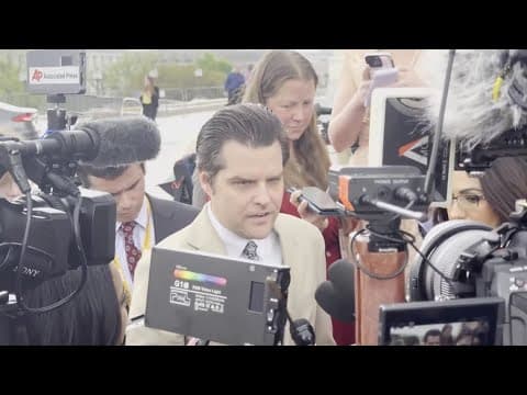 Attorney General nominee Matt Gaetz facing backlash from Congress