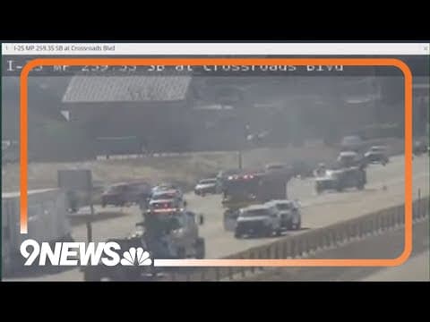 Driver killed in crash on I-25 in Larimer County