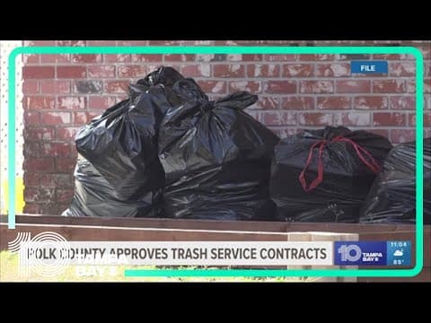 Polk County approves new trash collection contracts after issues with missed, delayed collections