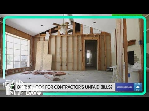 Yes, Florida law leaves homeowners on the hook for contractor’s unpaid bills