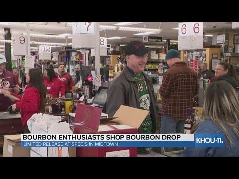 Bourbon enthusiasts shop annual limited release at Spec's in Midtown