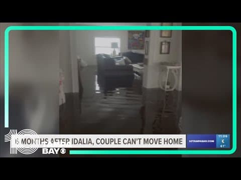 St. Petersburg couple still can't return home 6 months after Hurricane Idalia