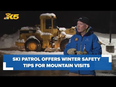 Ski patrol warns skiers, snowboarders about mountain safety, avalanche risk