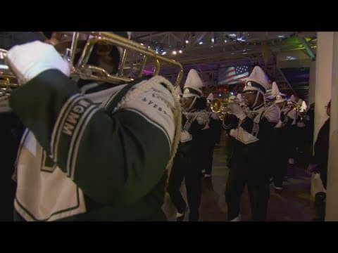 Mississippi Valley State Band at Krewe of Bacchus