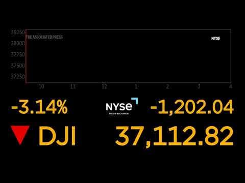 Wall Street selloff continues as new week begins