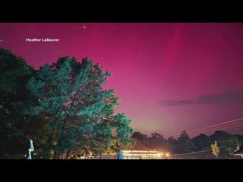 If you missed the Northern lights, there may be another chance to see it Saturday night