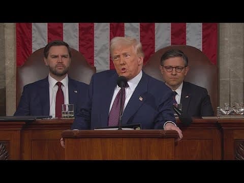 Recapping president Donald Trump's 2025 joint address to congress