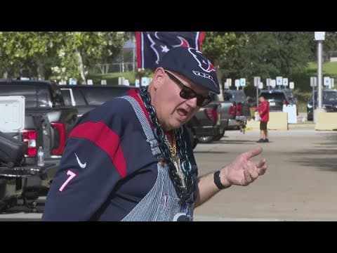 Texans tailgaters enjoy team's only home preseason game