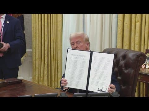 Trump to sign order designating English as the official language of the US