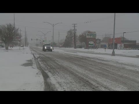 Weather conditions deteriorate in Slidell with colder temperatures, icy roads