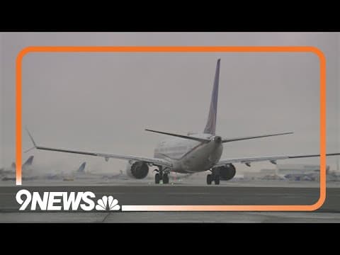 Winter weather impacting air travel in Denver