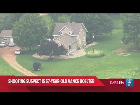 Investigators on scene of alleged lawmaker gunman's possible property in Green Isle