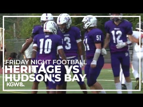 Heritage takes care of Hudson's Bay for second win of the season | Friday Night Football