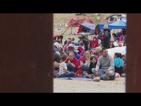 More migrants arrive at US-Mexico border one day after expiration of Title 42