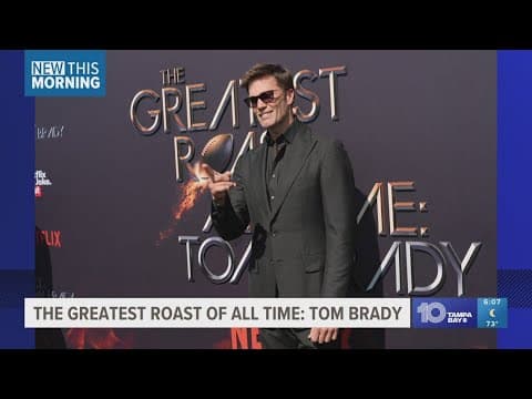 Tom Brady participates in 'The Greatest Roast of All Time'
