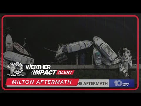 Milton damage: Residents get a look at the destruction