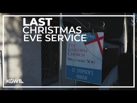 Portland church holds its final Christmas Eve service after 130 years