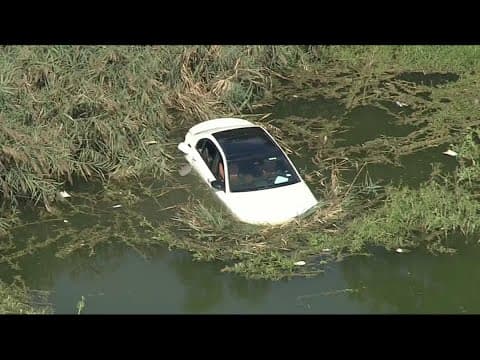 Nanny's driving lesson takes a dive near Lake Ray Hubbard with family onboard