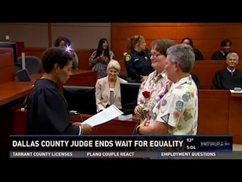 WFAA Flashback Special | WFAA's coverage on the day same-sex marriage was legalized (June 2015)