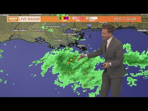New Orleans Weather: Passing showers, breezy with coastal flooding