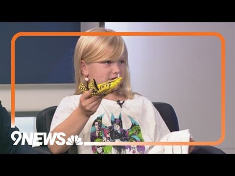 Girl who received Broncos player's glove wants to give him her flag football glove