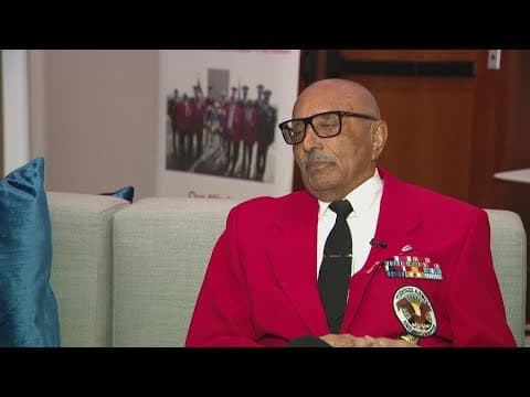 101-year-old Tuskegee Airman honored in Arlington