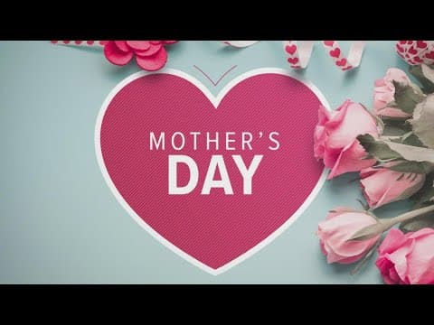 Here are some ideas in dealing with grief around Mother's Day
