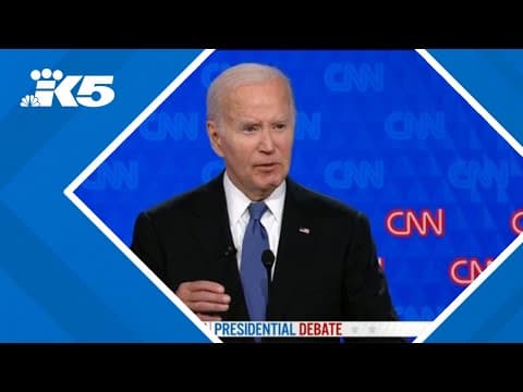 2024 presidential debate: Biden trade arguments over abortio