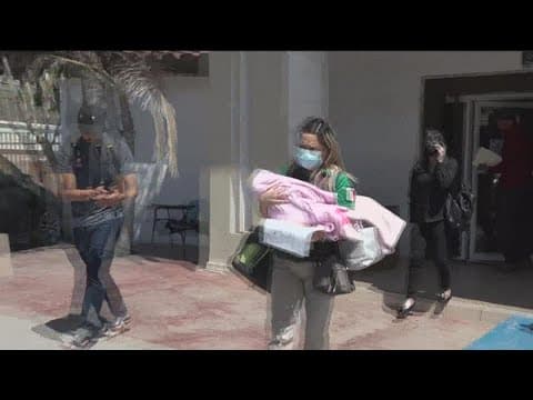 Baby of mother murdered in Tijuana returned to United States