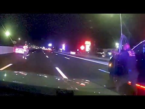Dallas police release dashcam video showing officers shoot man who killed officer