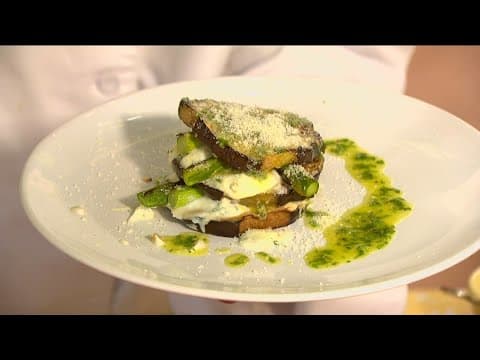 Eggplant asparagus grilled Neopolitan | Cooking with Styles