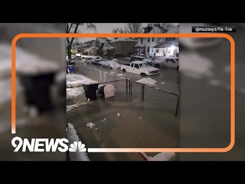 Floods and Frozen Cars: Aftermath of Water Main Break in Detroit