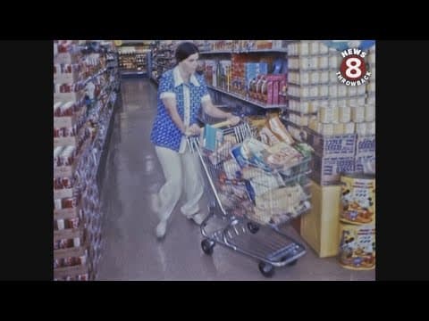 Grocery shopping spree prize in East San Diego 1974