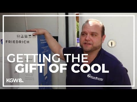 Portland Open Bible Church helps install AC units