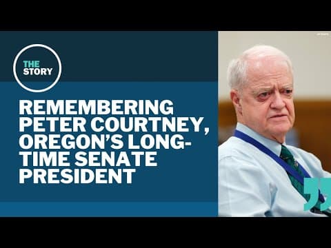 Remembering Peter Courtney, Oregon's longest-serving state lawmaker
