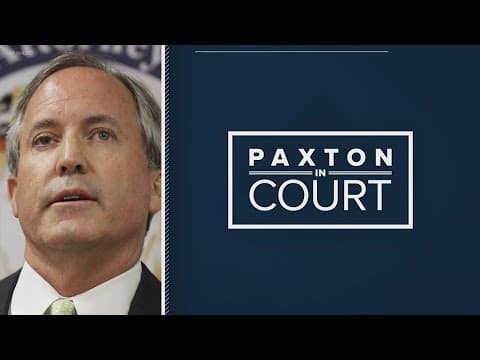 Ken Paxton hearing: Suspended Texas AG to appear as criminal defendant in Houston courtroom