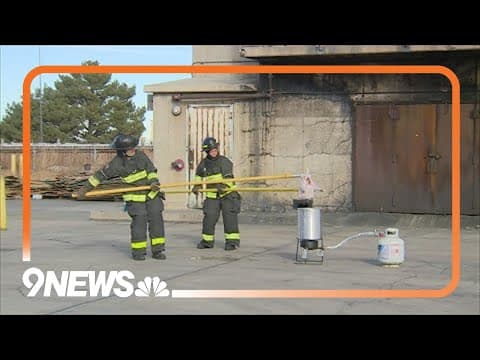 Frying turkey can be dangerous— Denver Fire gives tips for this Thanksgiving