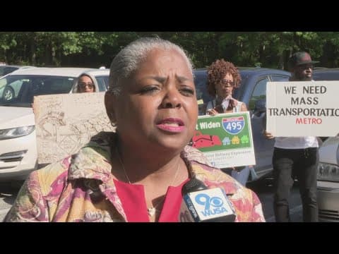 Proposal for I-495 toll lane expansion through Prince George County