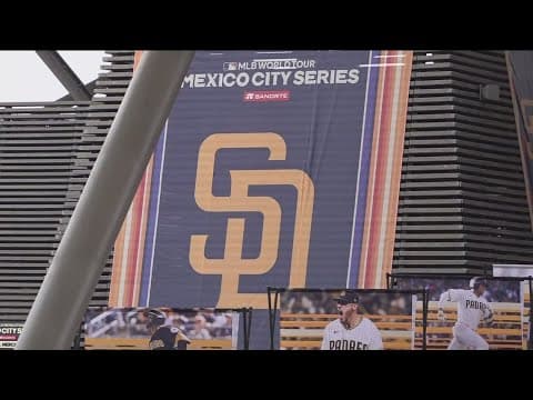 Padres look to grow fanbase abroad with first-of-its-kind series in Mexico City
