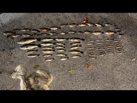 4 arrested after illegal game fish caught in northern Indiana